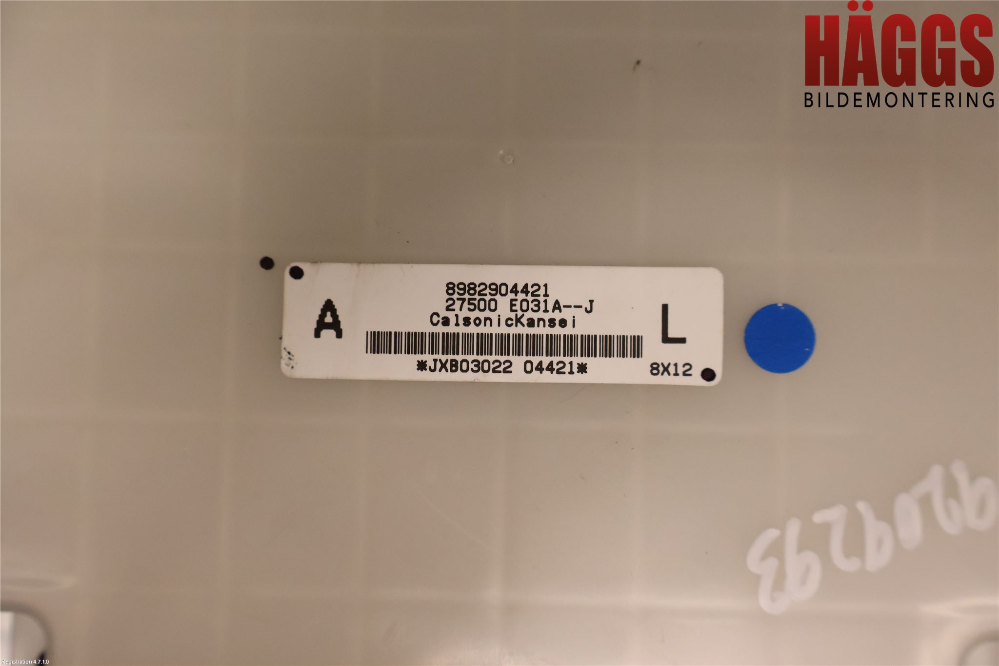 Isuzu D-MAX Ac Styrenhet Ac Manöveren