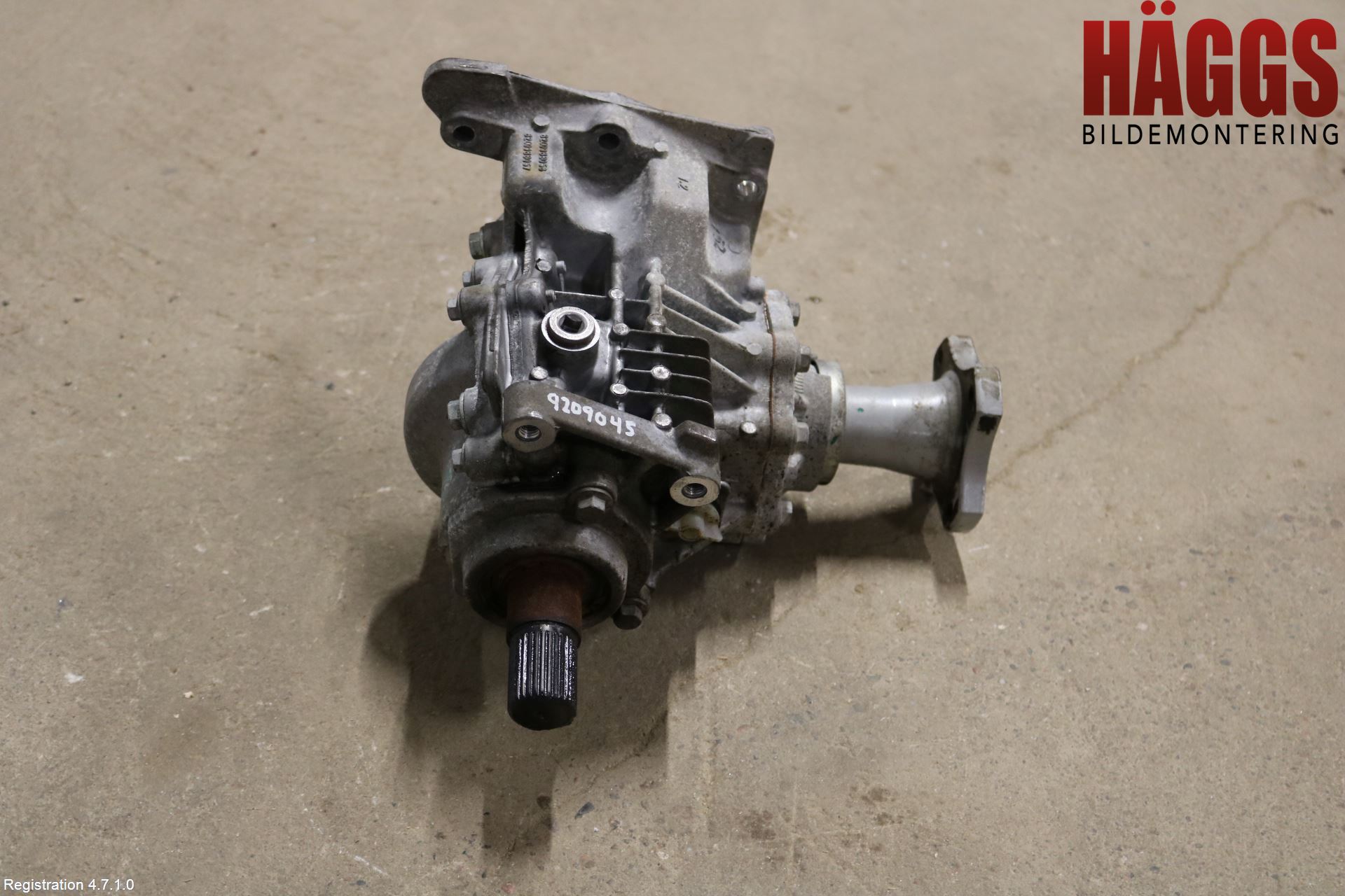 Dacia DUSTER 10-17 Växel Fördelningslåda