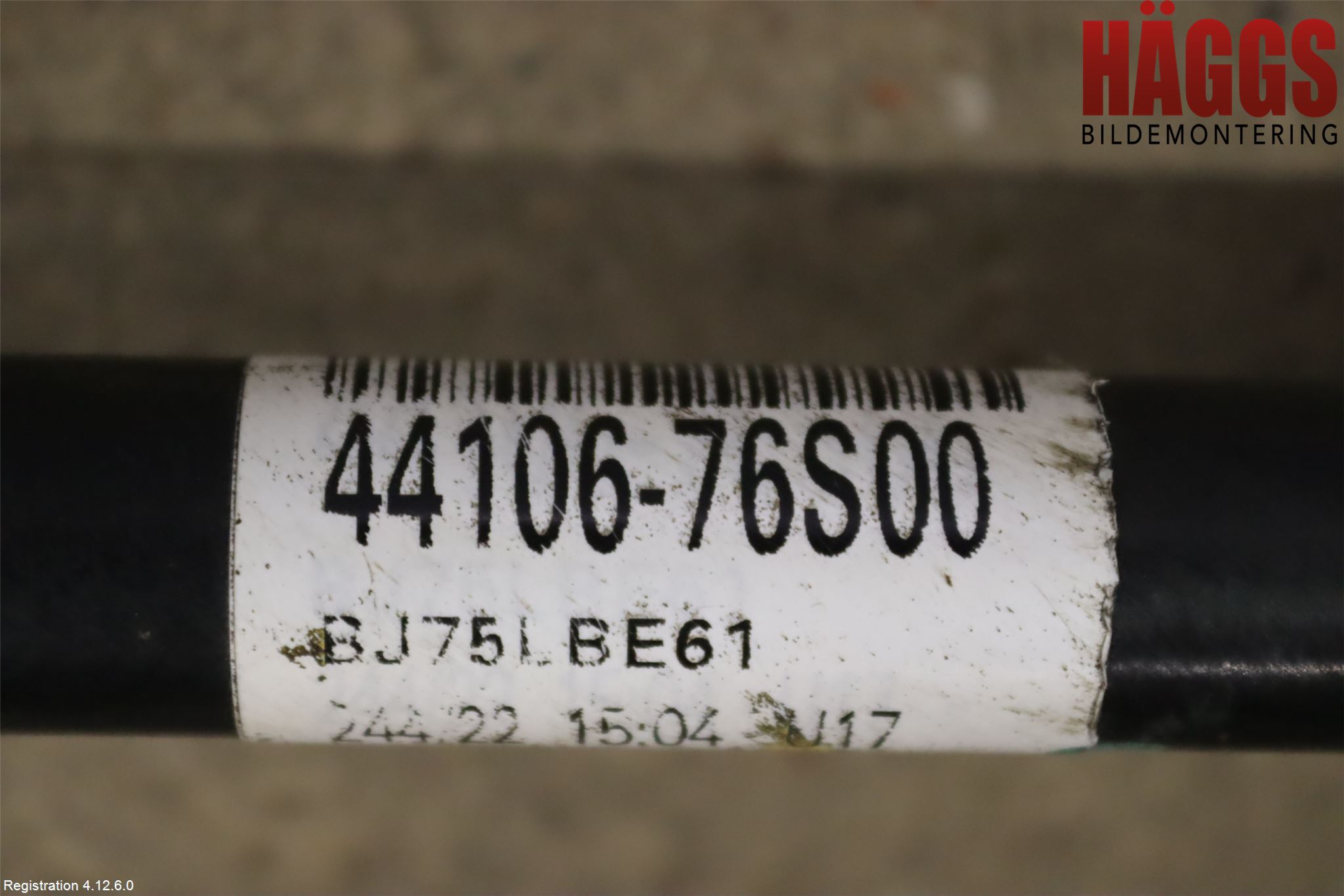 Suzuki VITARA 15- Drivaxel Bak Vänster