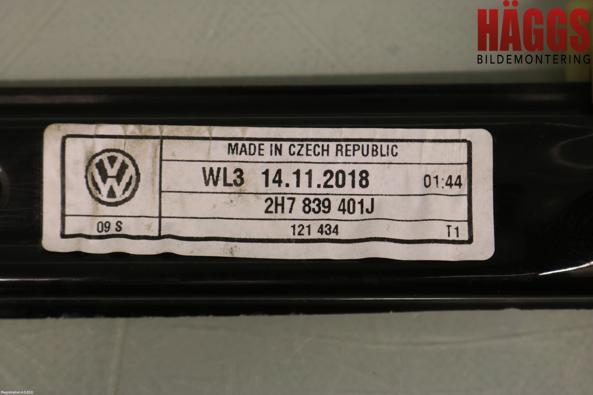 Volkswagen VW AMAROK 2H 10-22 Fönsterhissmekanism