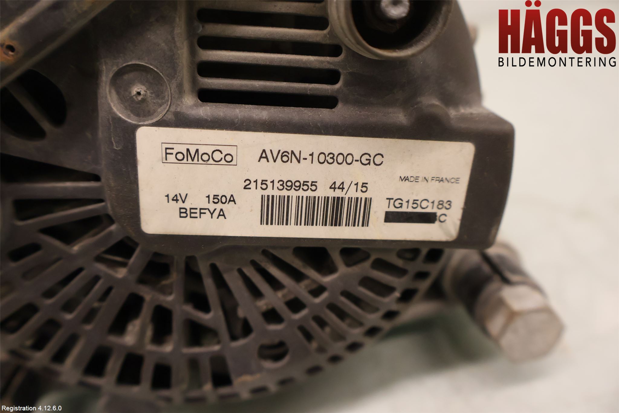 Ford TRANSIT/TOURNEO CONNECT 13-22 Generator