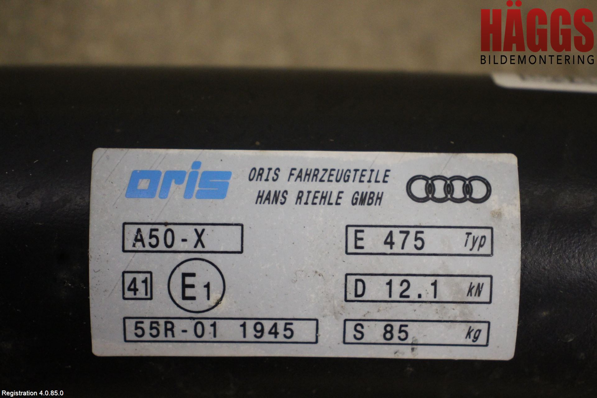 Audi A6/S6 4G 11-18 Dragkrok