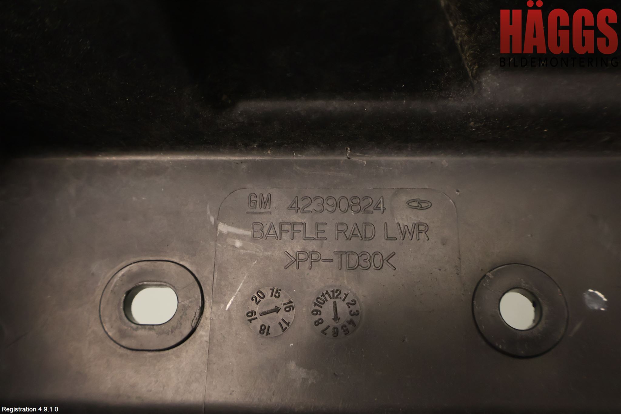 Opel MOKKA 13-20 Kylarfäste-Ram-Balk