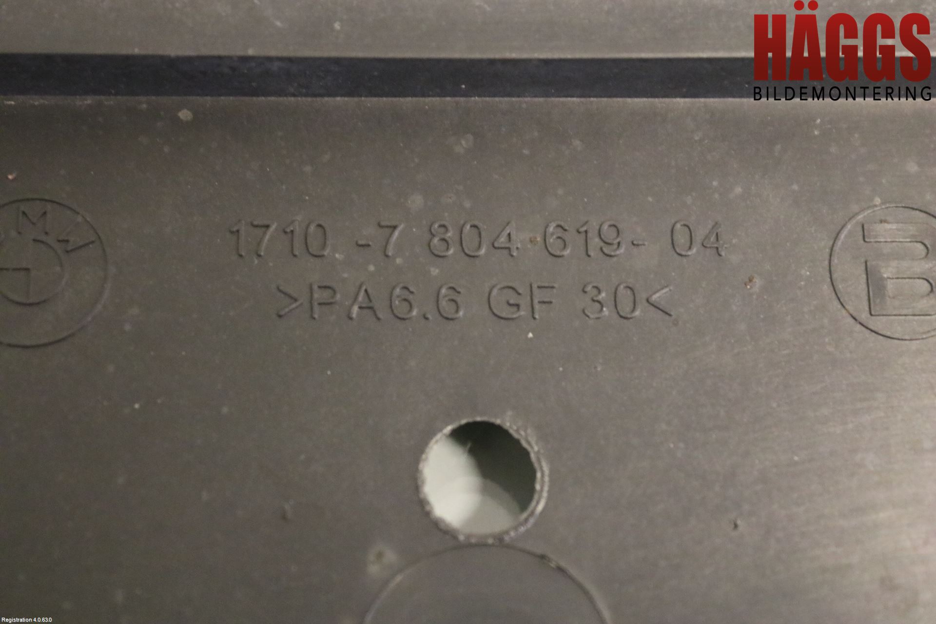 BMW 5 F10/F11/F18 09-17 Kylarfäste-Ram-Balk