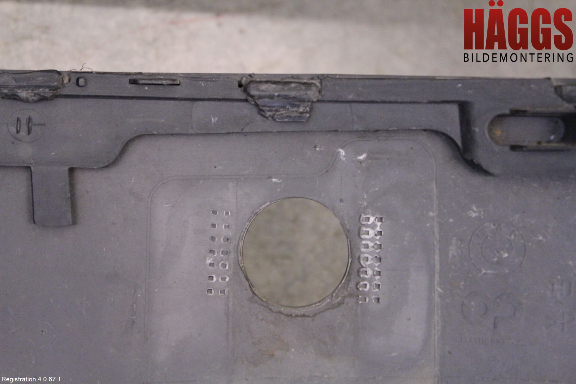 BMW X6 E71/E72   08-14 Stötfångarbeklädnad Bak