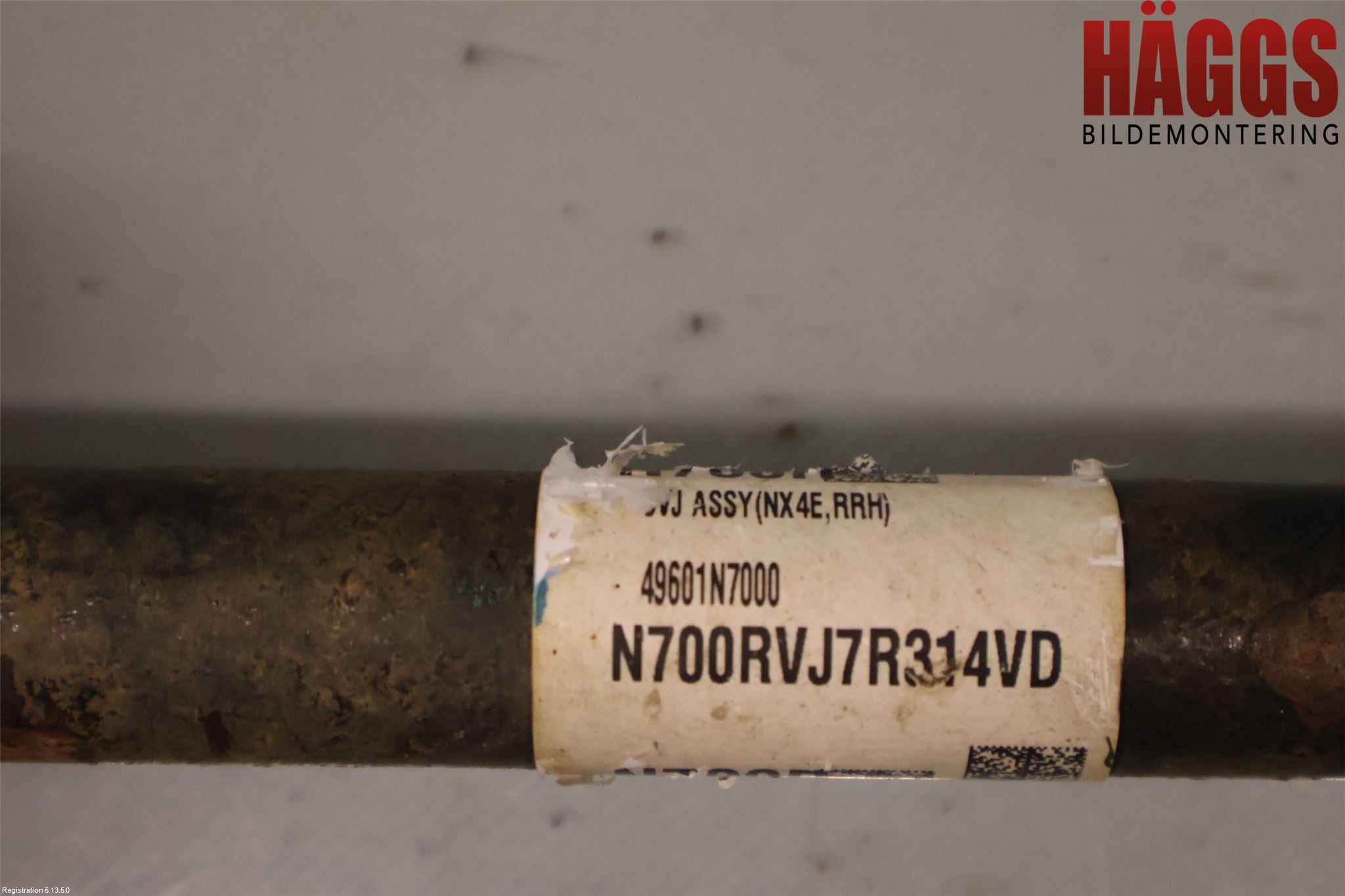 Hyundai TUCSON 05- Drivaxel Bak Höger