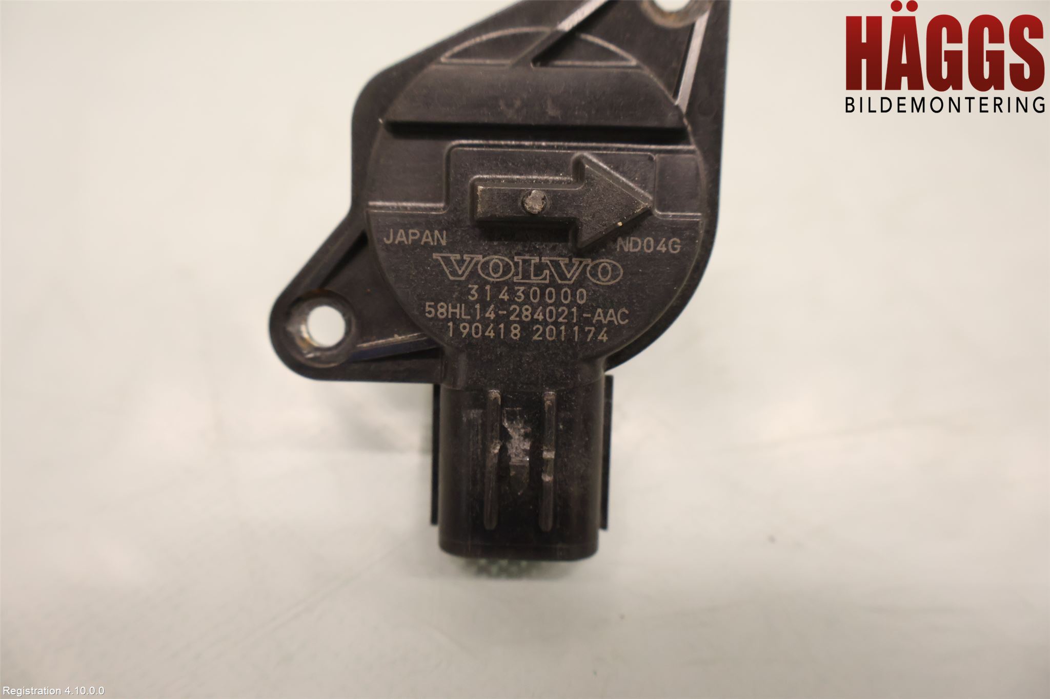 Volvo V60 19- Injluftmängdmätare