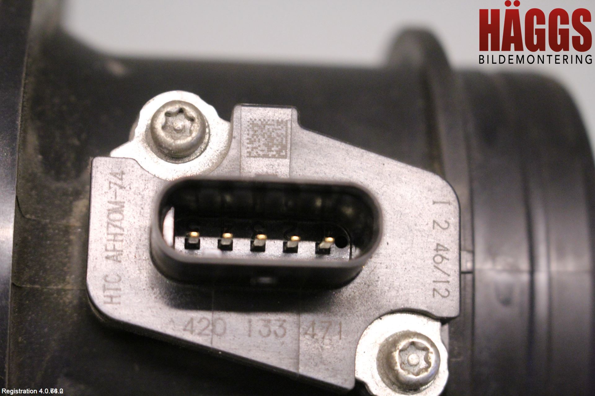 Porsche CAYENNE 03- Injluftmassamätare