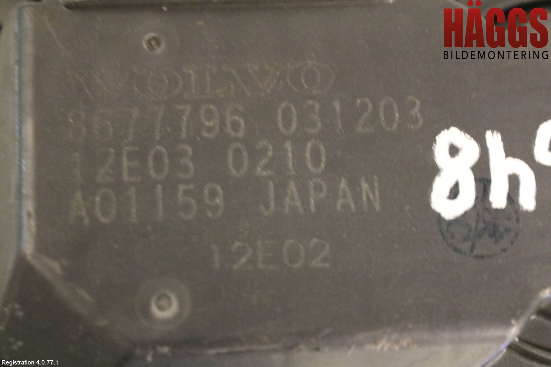 Volvo V70 00-04 Injspjällhus