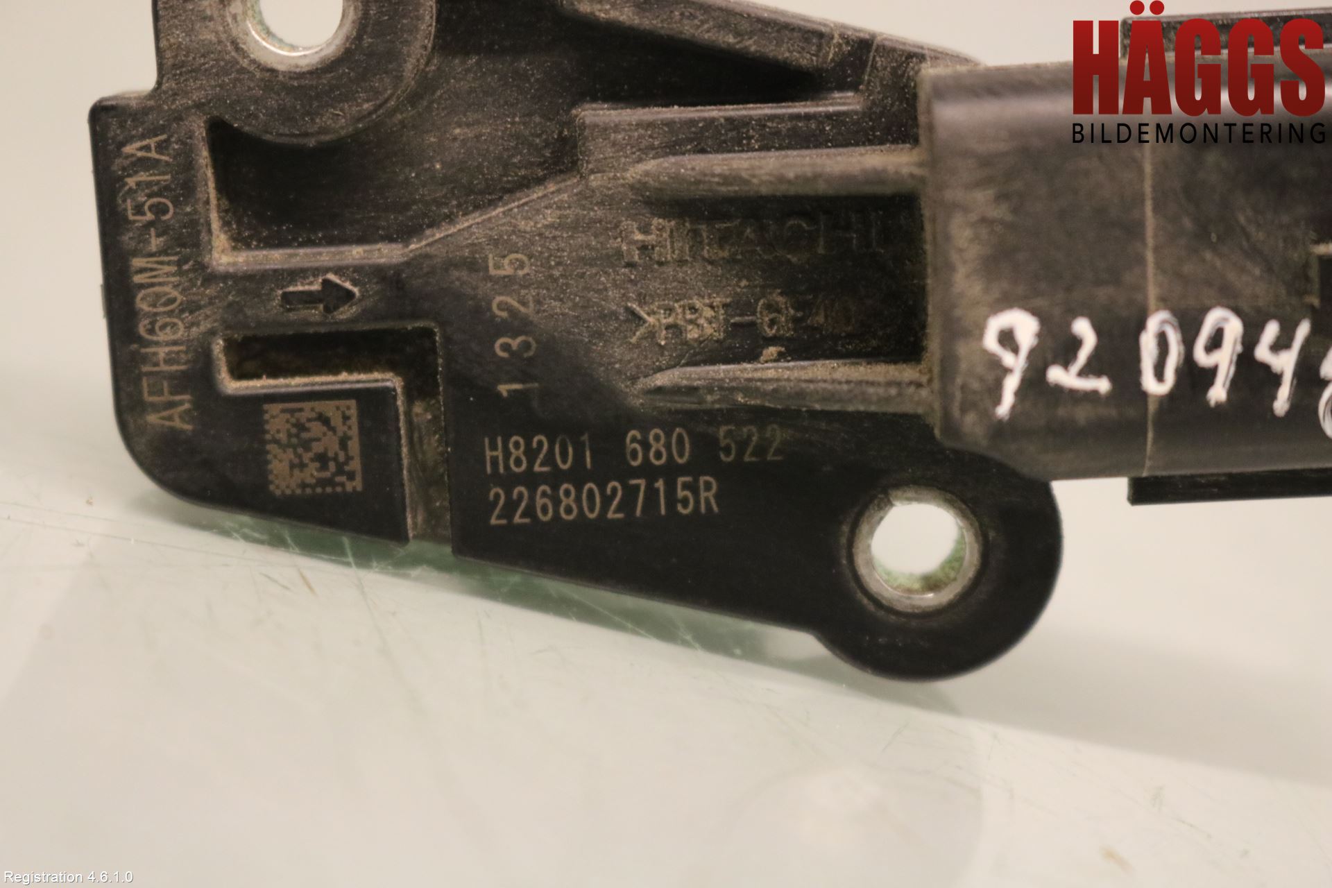 Renault EXPRESS 21- Injluftmassamätare