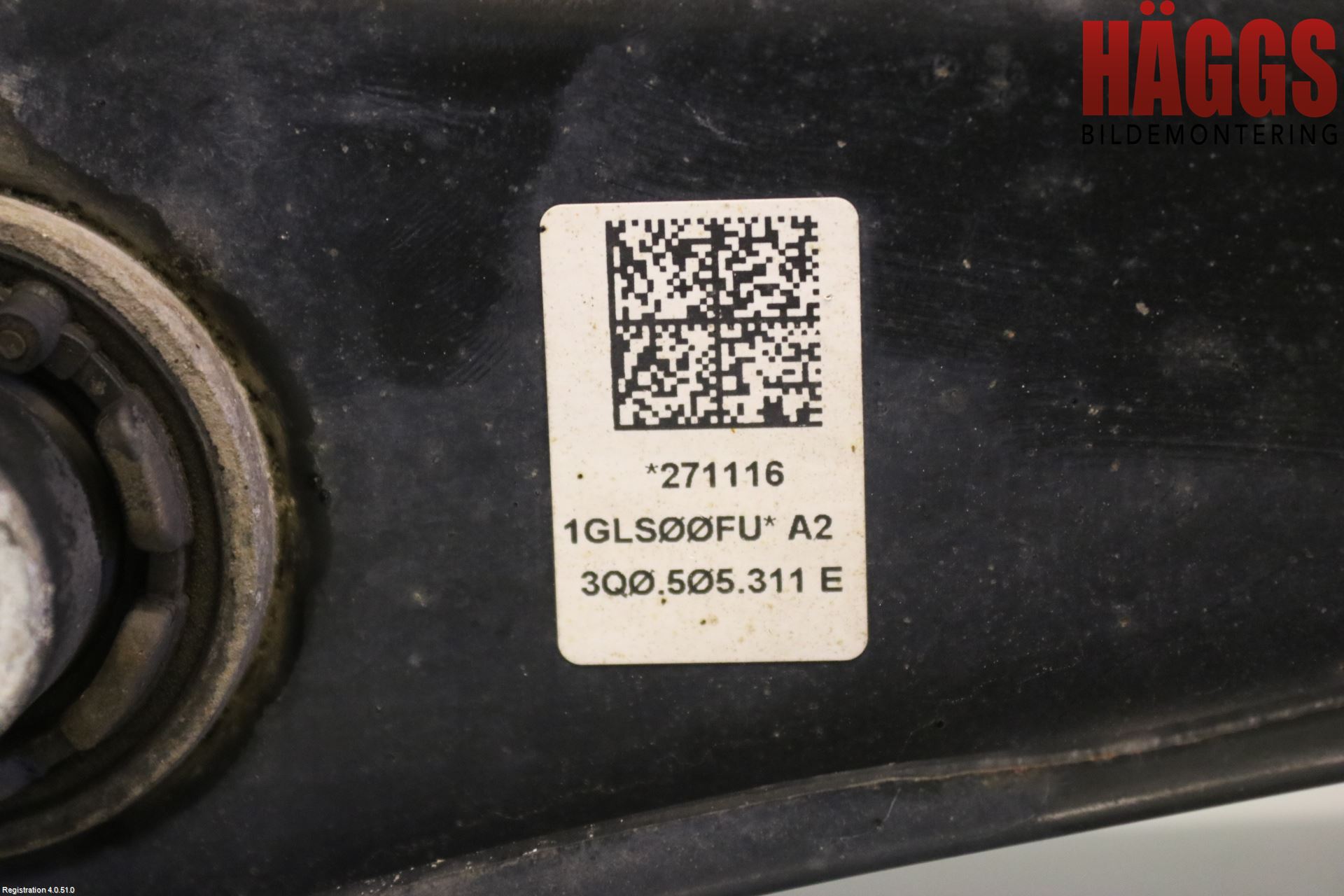 Volkswagen VW PASSAT 15-19 Bärarm Bak Höger