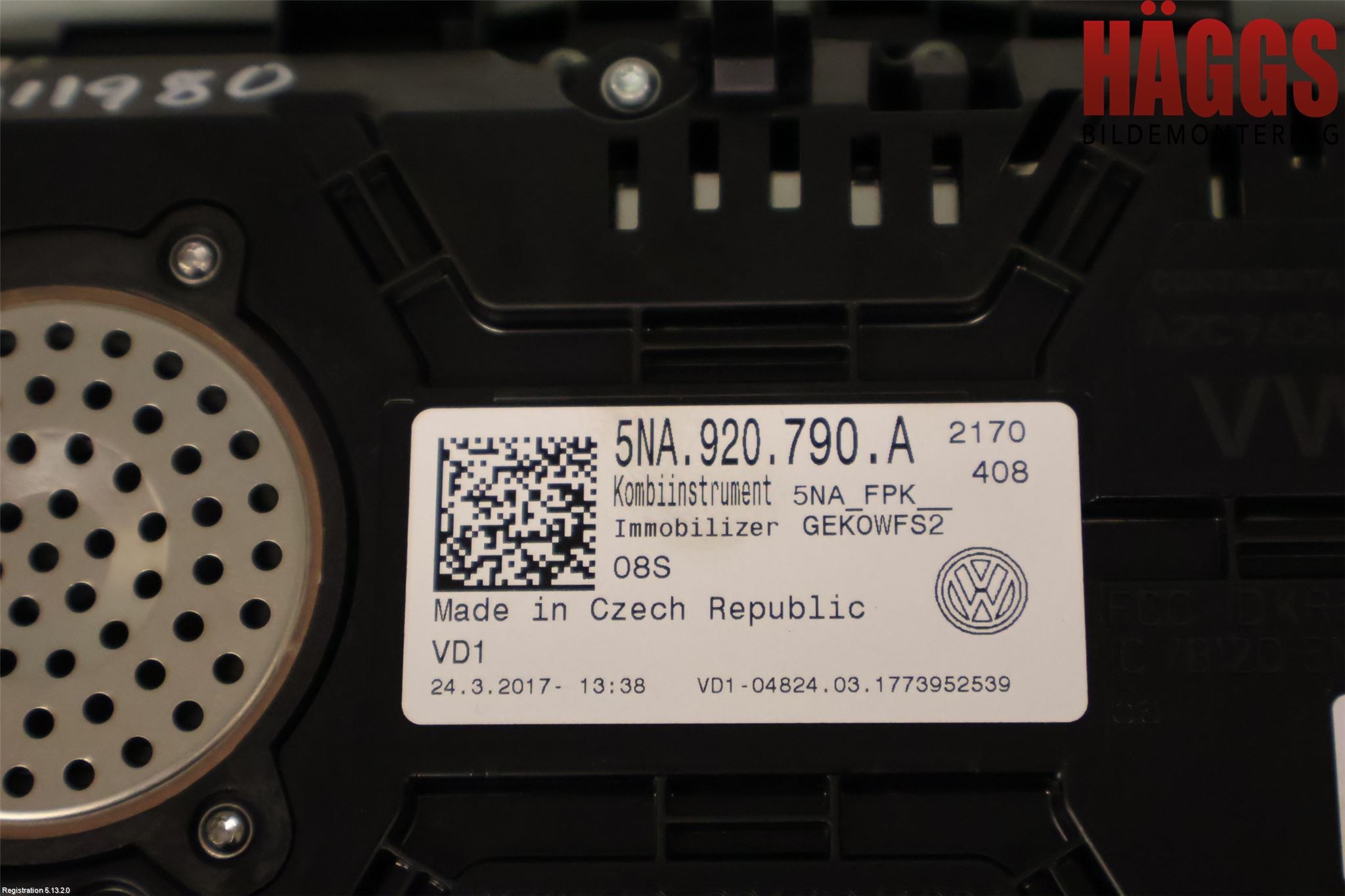 Volkswagen VW TIGUAN 16-24 Instrument Komb