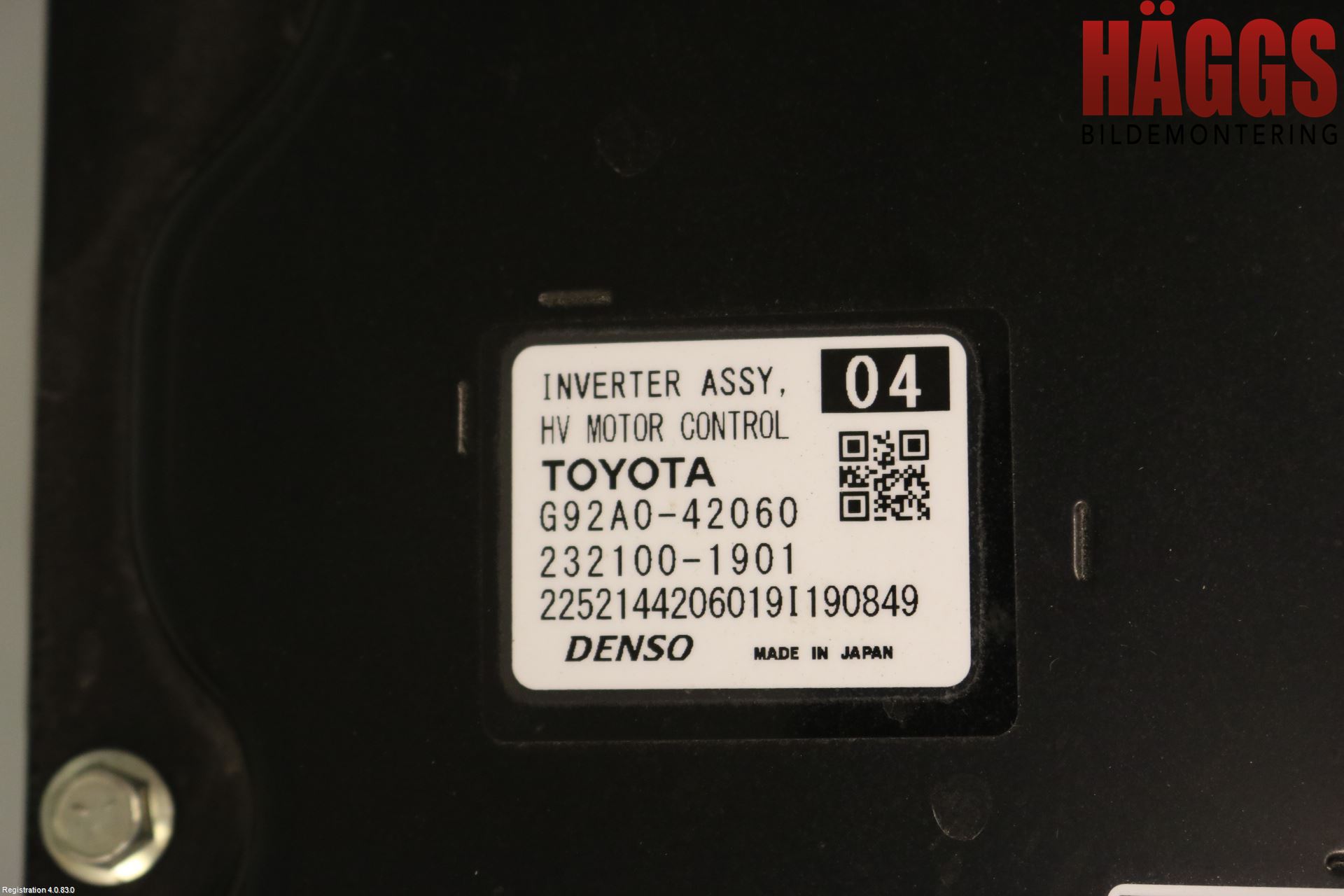 Toyota RAV4 19- Inverter Hybrid