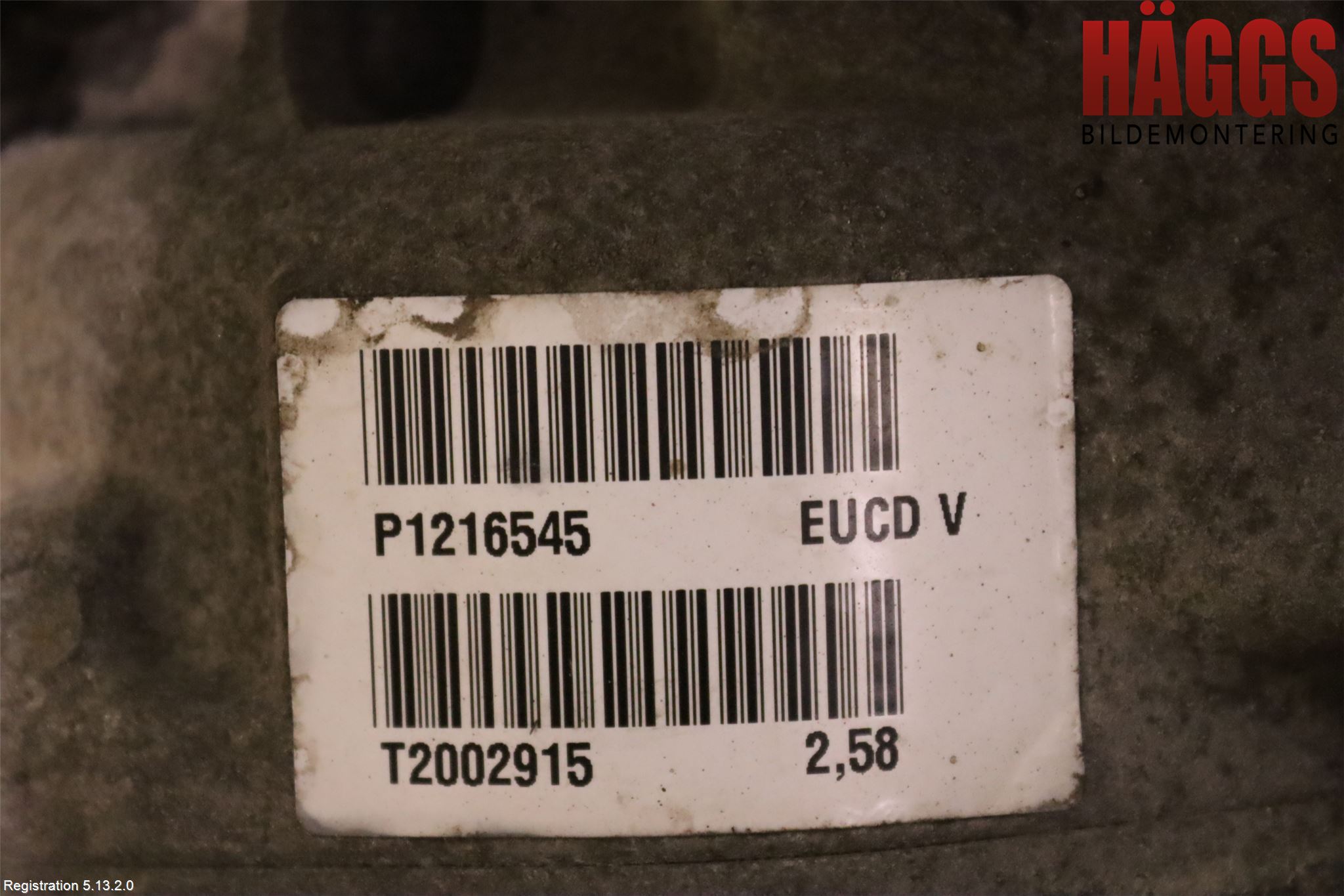 Volvo XC60 14-17 Bakväxel-Diff