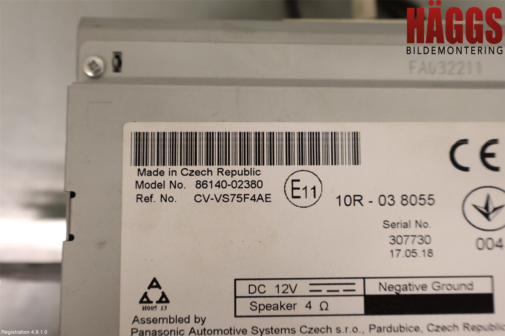 Toyota AURIS 13-19 Cd Radio - Multimediapanel