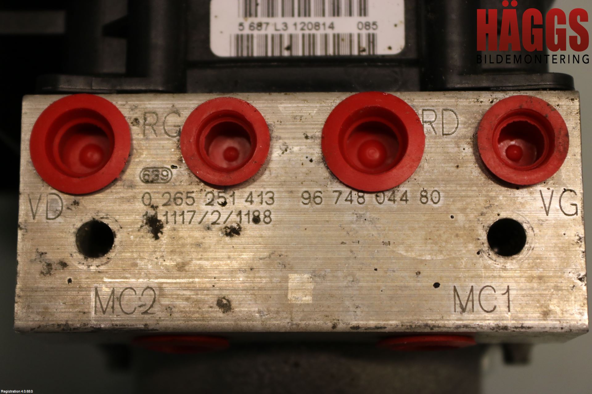 Citroen C5 08-17 Abs Hydraulaggregat