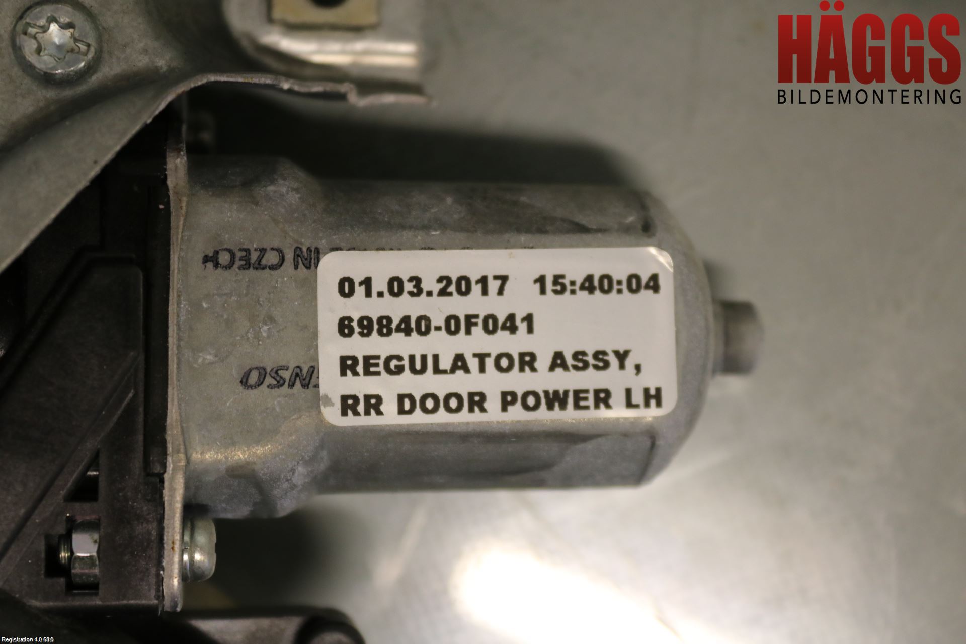 Toyota VERSO 09-18 Fönsterhiss El Kompl