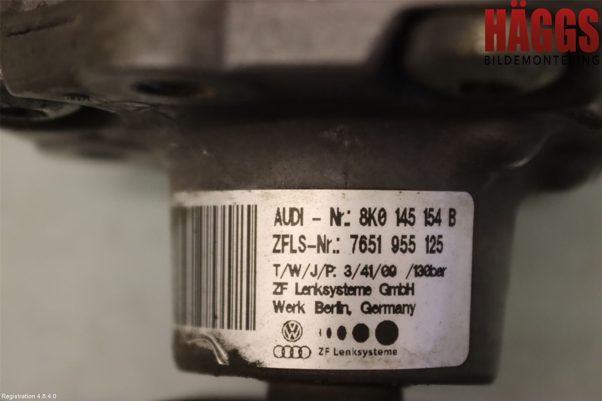 Audi A4 ALLROAD 09-16 Styrservopump