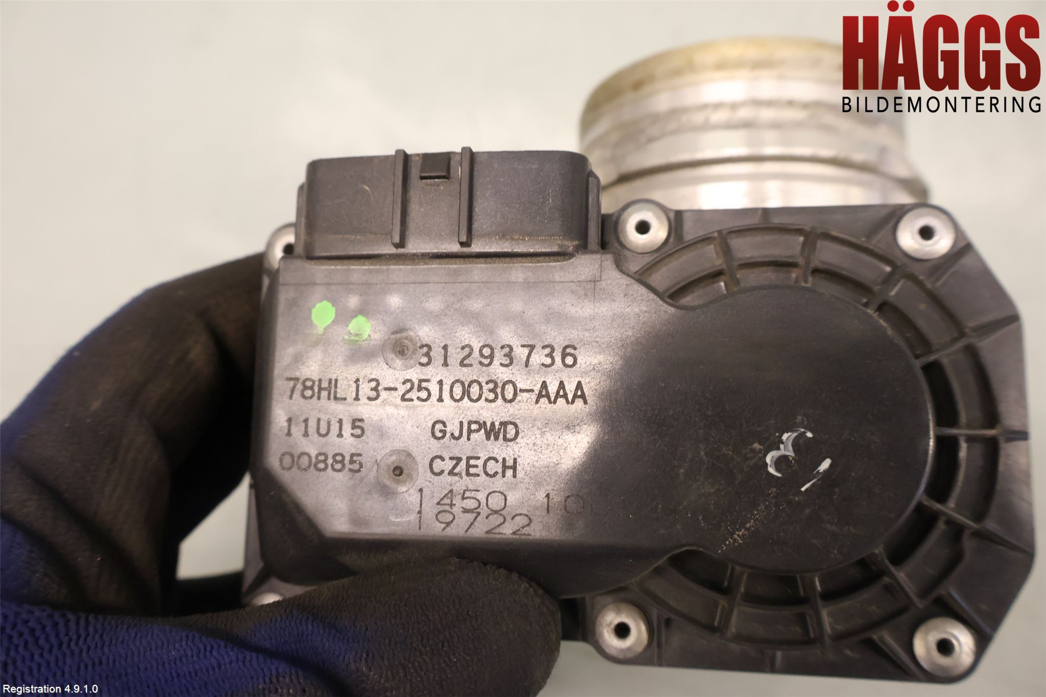 Volvo XC90/RECHARGE 16- Injspjällhus