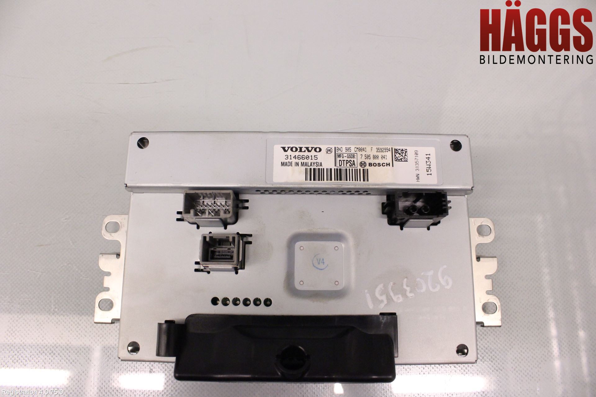 Volvo V40 12-19 Multifunktionsdisplay