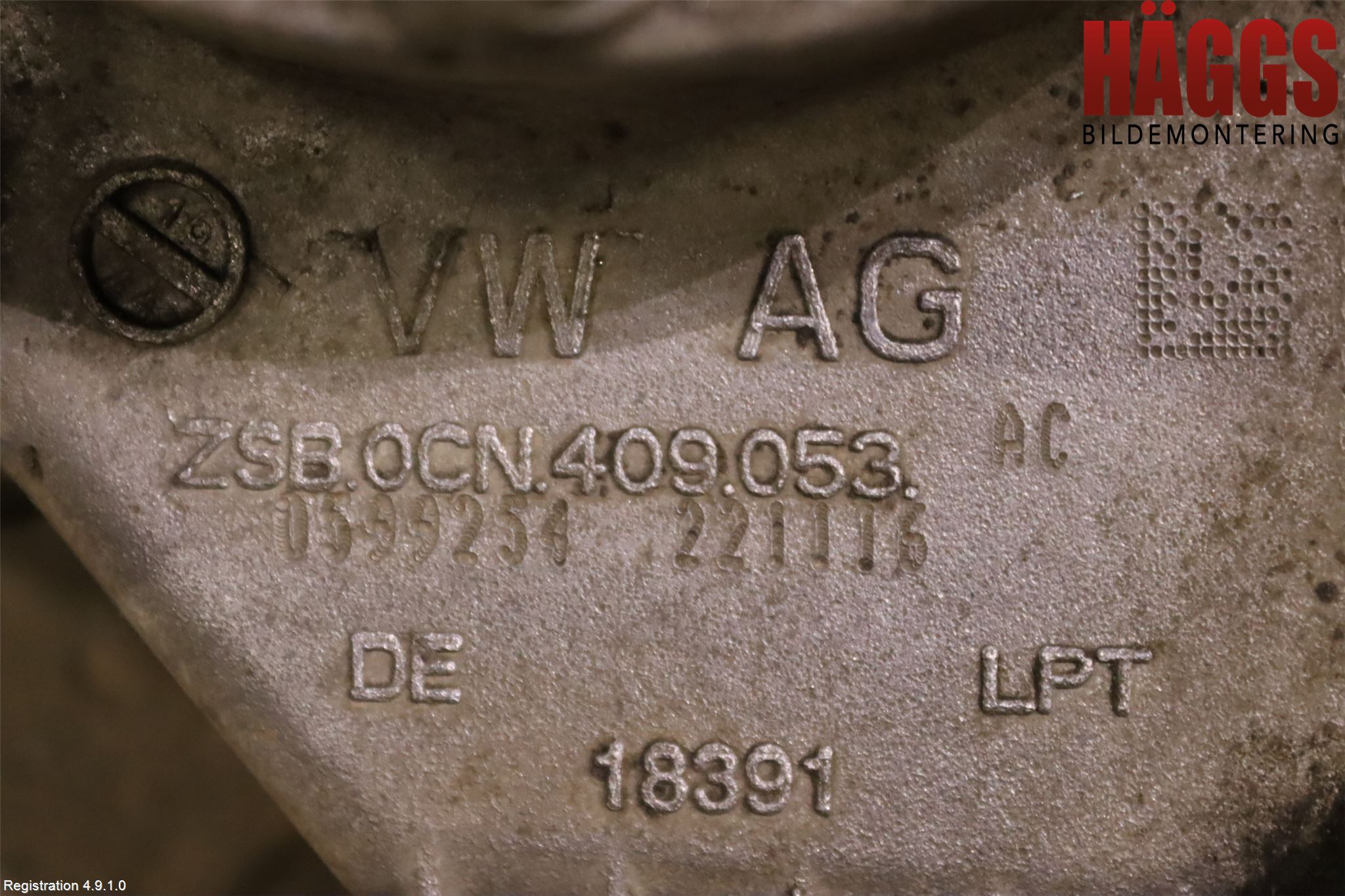 Volkswagen VW CADDY 16-20 Växel Fördelningslåda