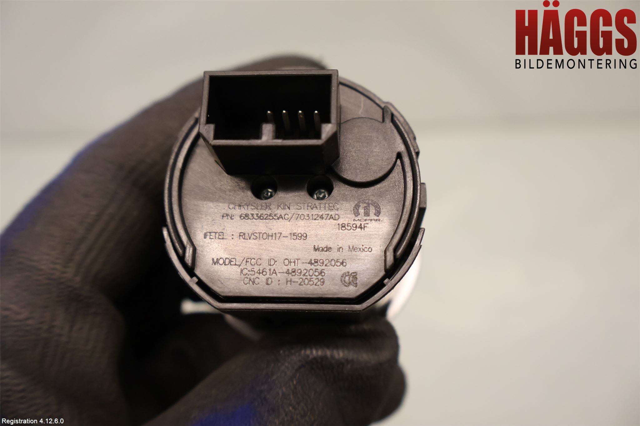 Dodge PICK UP RAM 81- Startknapp Personbil