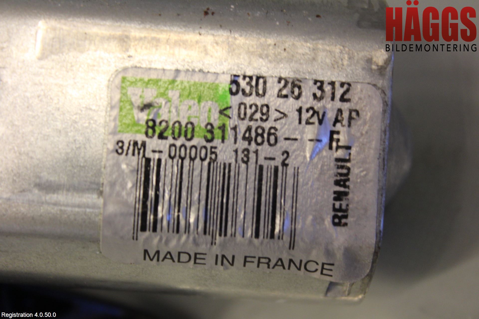Renault CLIO III  09-12 Torkarmotor Baklucka