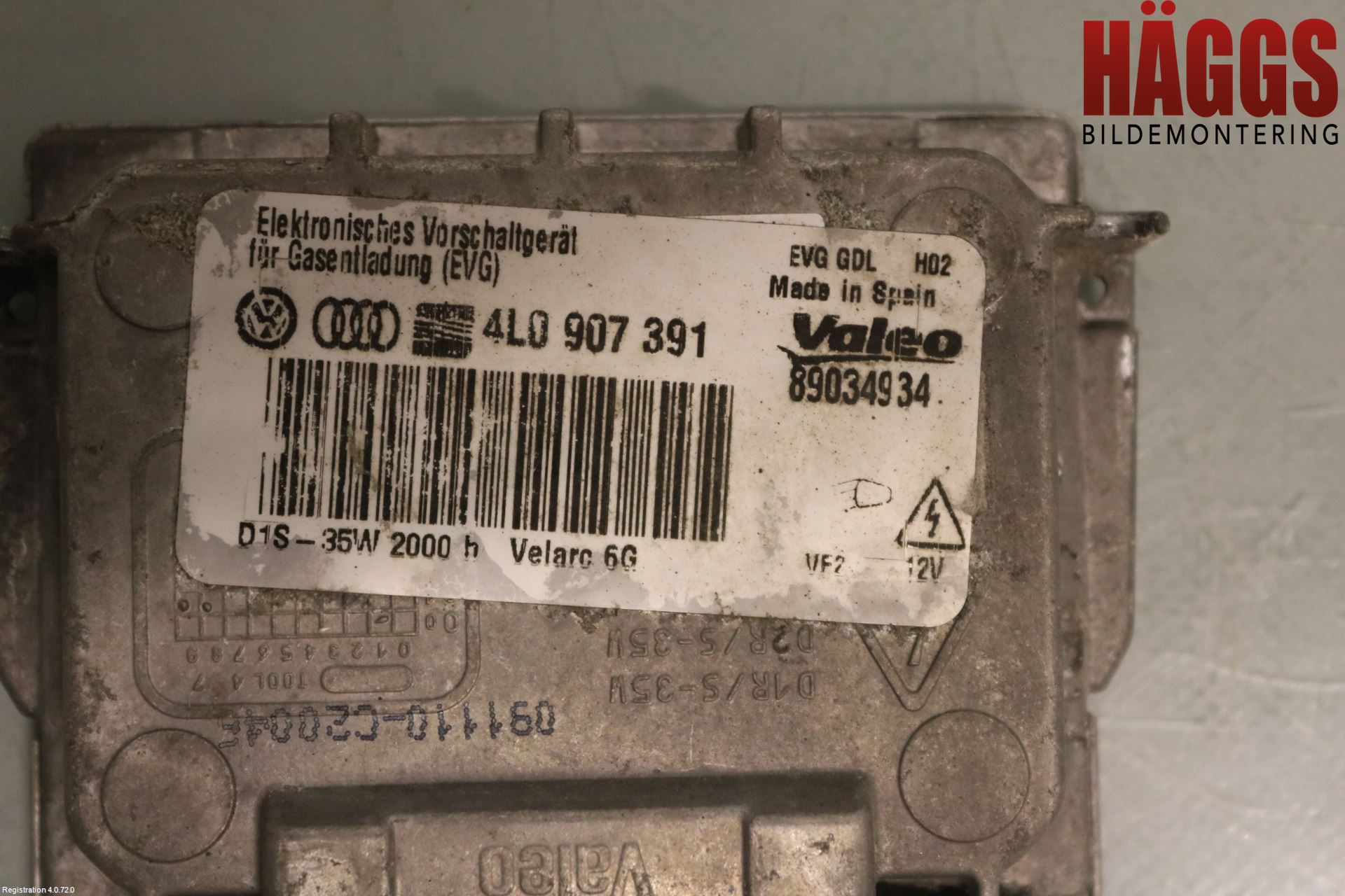 Volkswagen VW PASSAT 05-11 Styrenhet Strålkastare