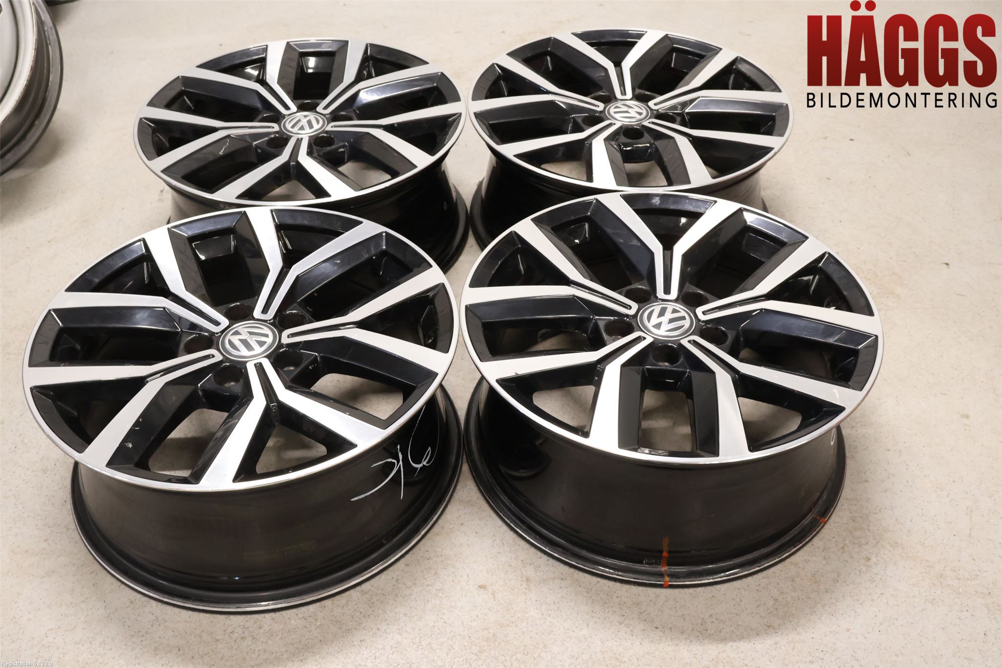 Volkswagen VW PASSAT 15-19 Fälgsats Aluminium