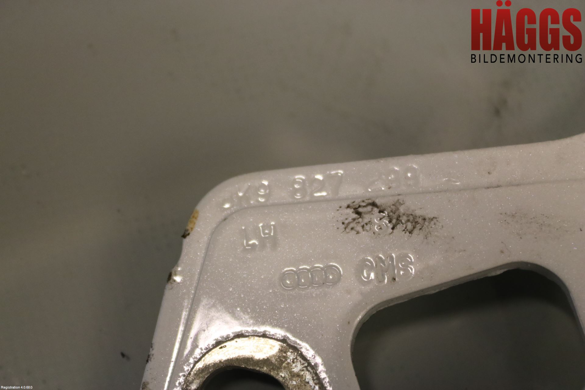 Audi A4/S4 08-11 Bakluckegångjärn Vä