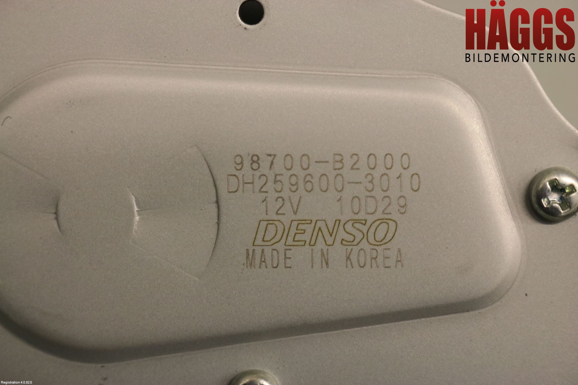 Kia SOUL 09- Torkarmotor Baklucka