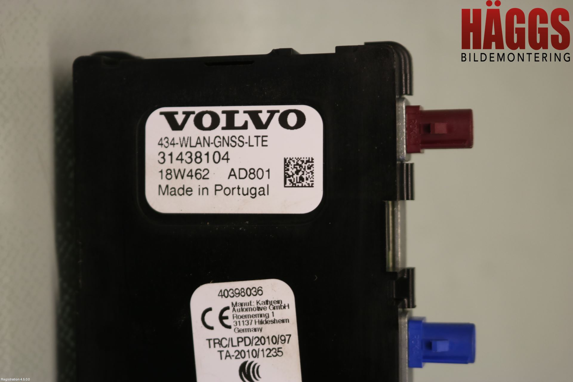 Volvo V90 17->> Antenn