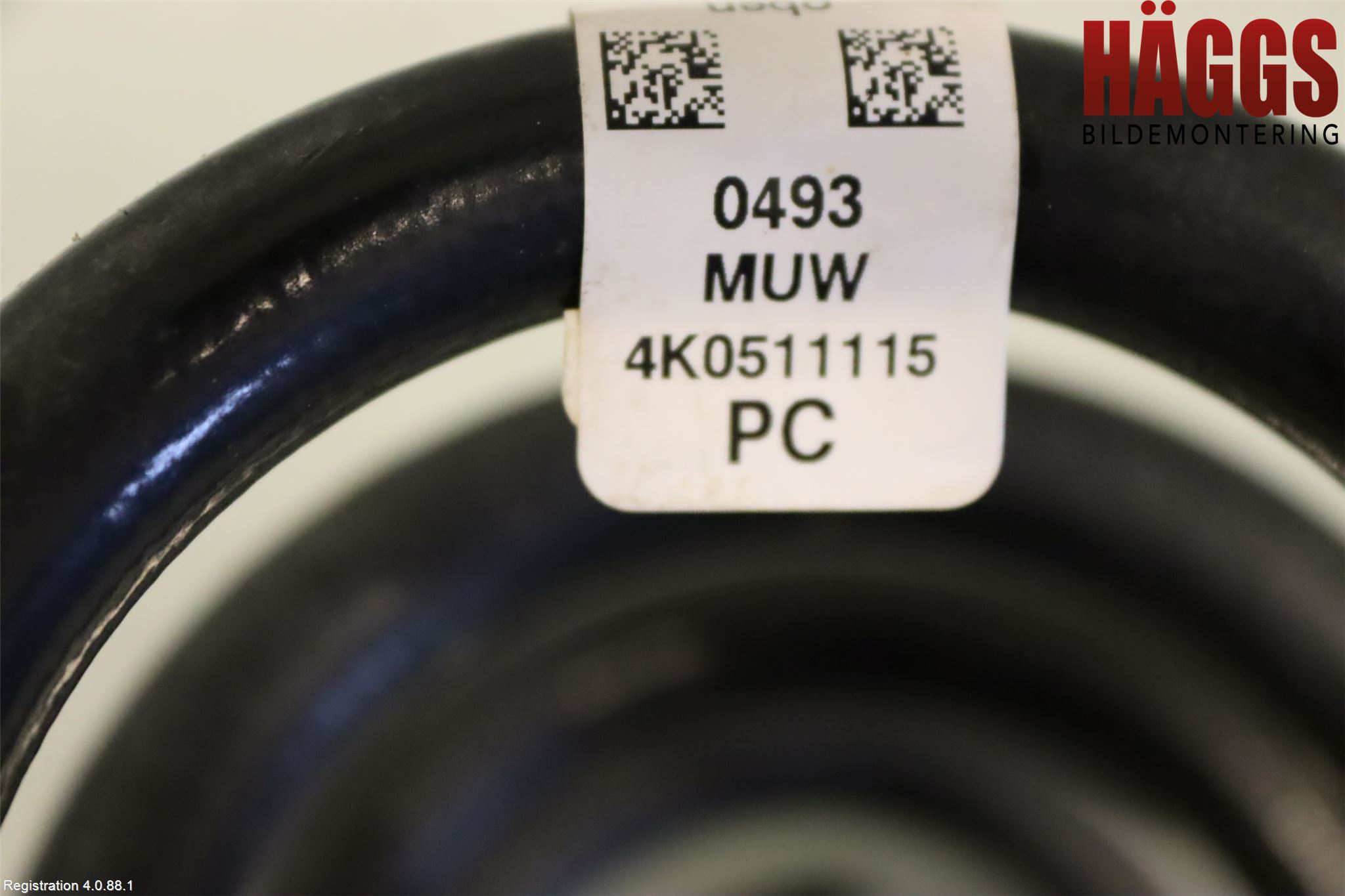 Audi A7 Sportback 4K 18- Fjäder Bak