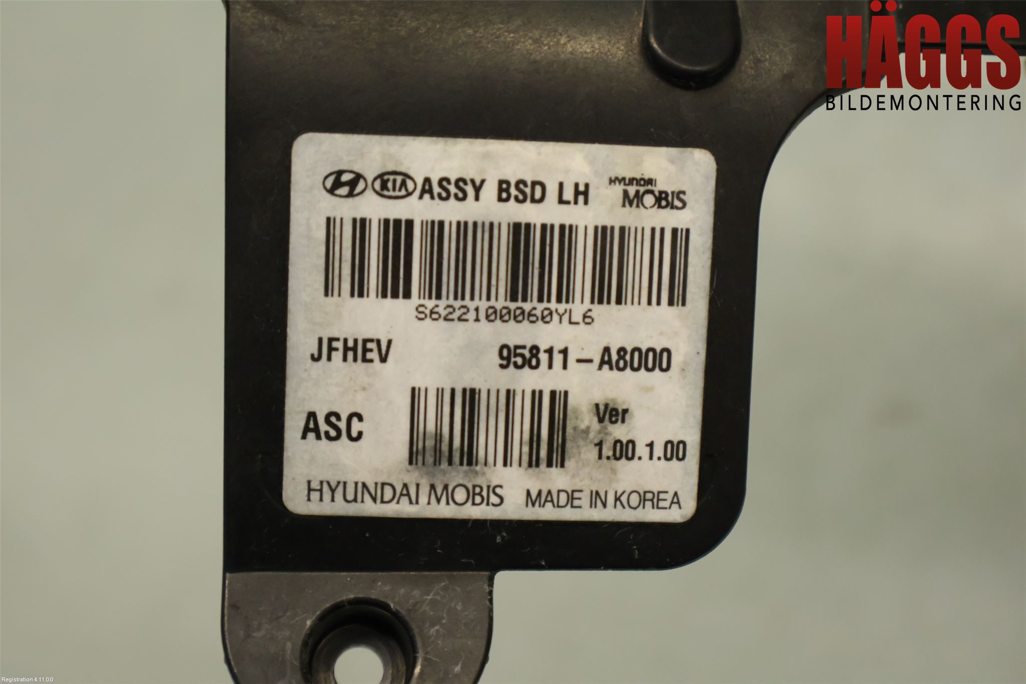 Kia OPTIMA 16-20 Sensor Aktivt Kollisionsskydd