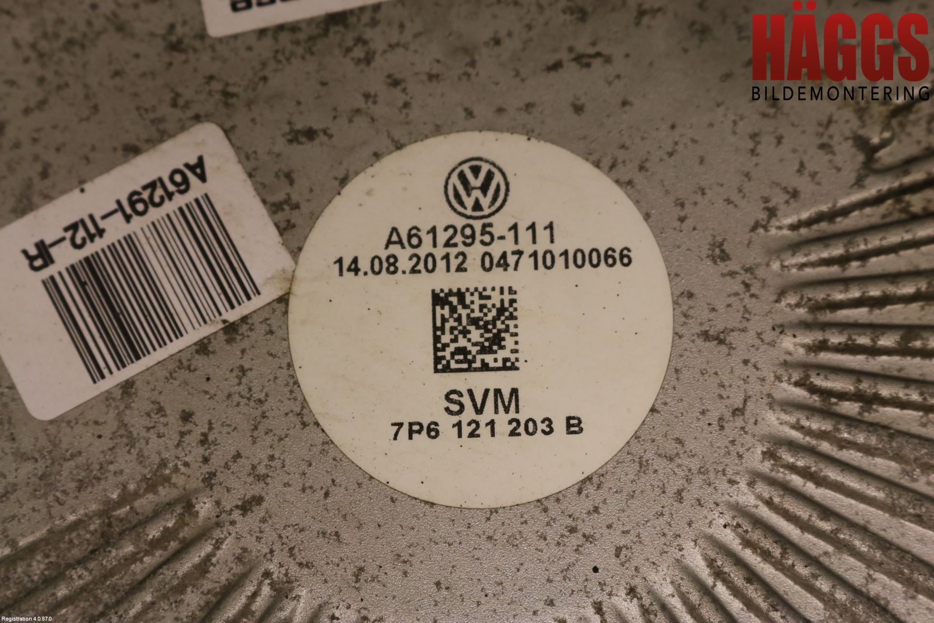 Volkswagen VW TOUAREG 7P 11-18 Kylfläkt El