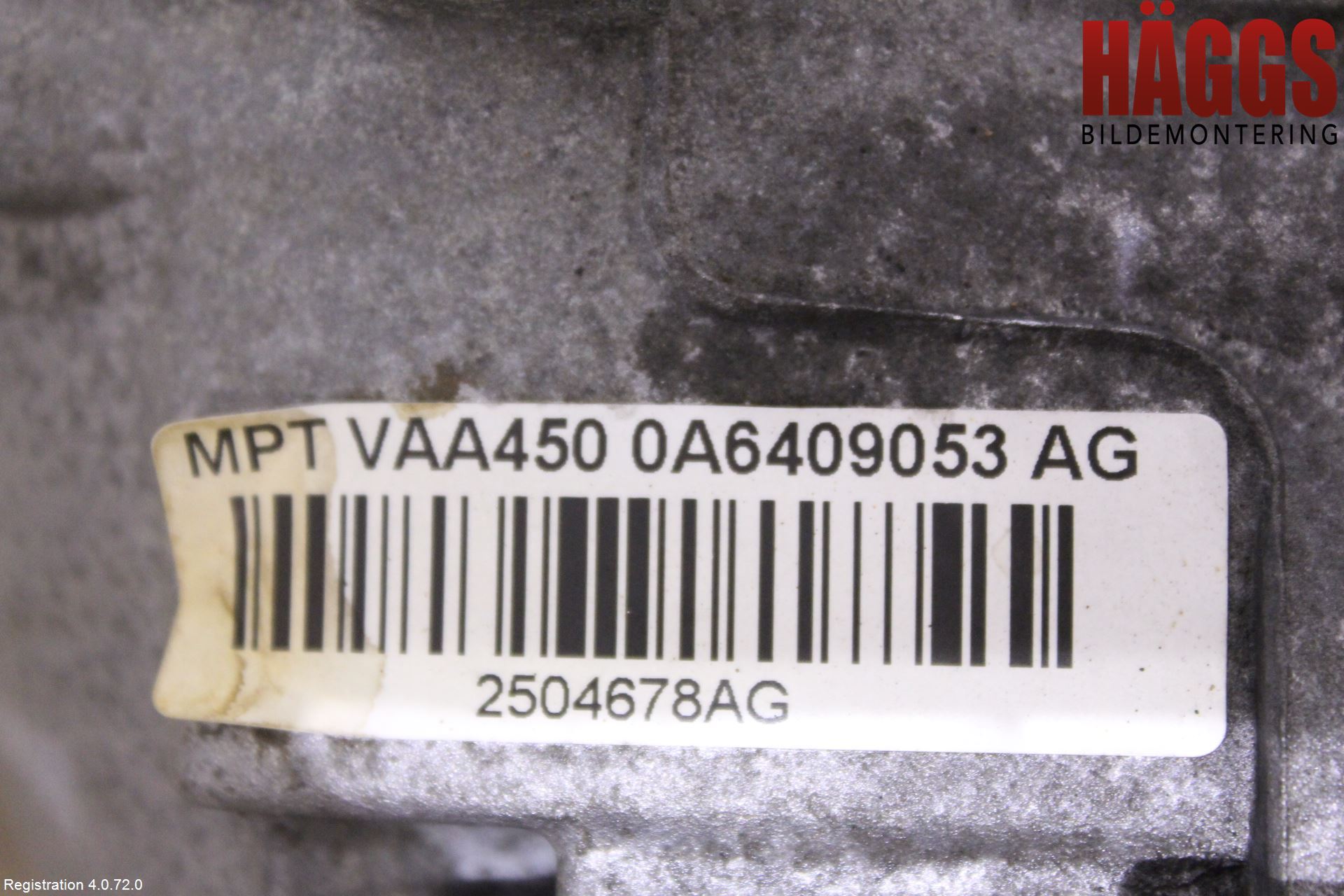 Volkswagen VW TIGUAN 07-16 Växel Fördelningslåda