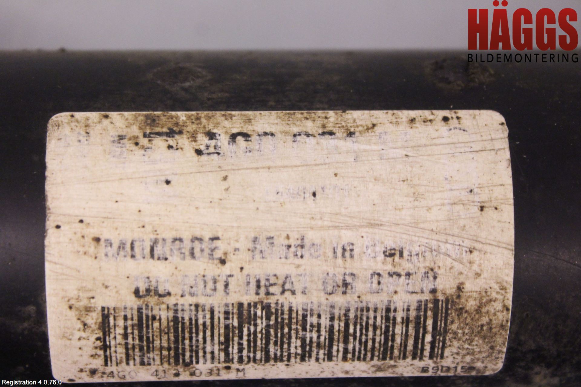 Audi A6/S6 4G 11-18 Fjäderben Fram Höger