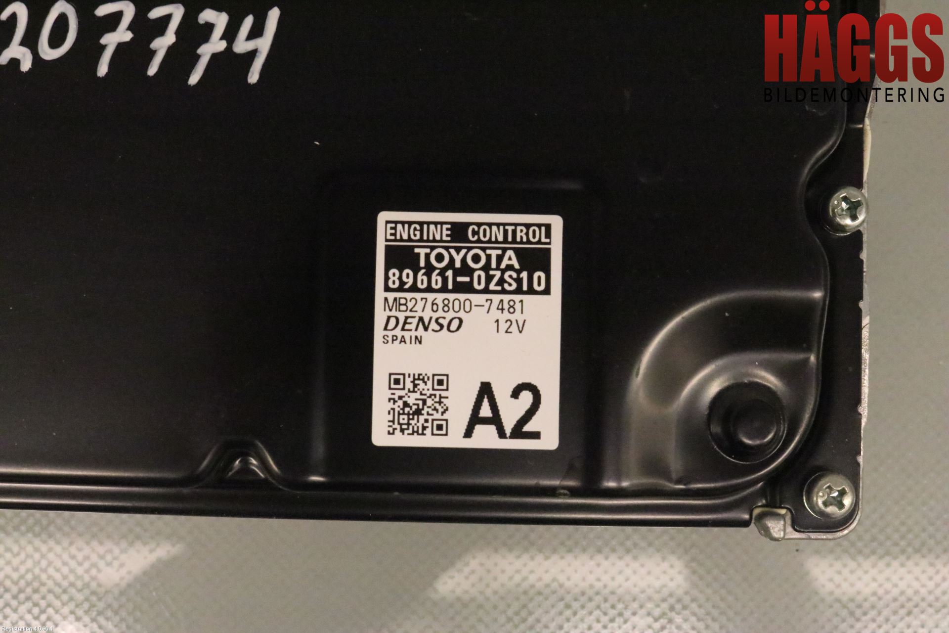 Toyota COROLLA 19- Styrenhet Insprut Bensin