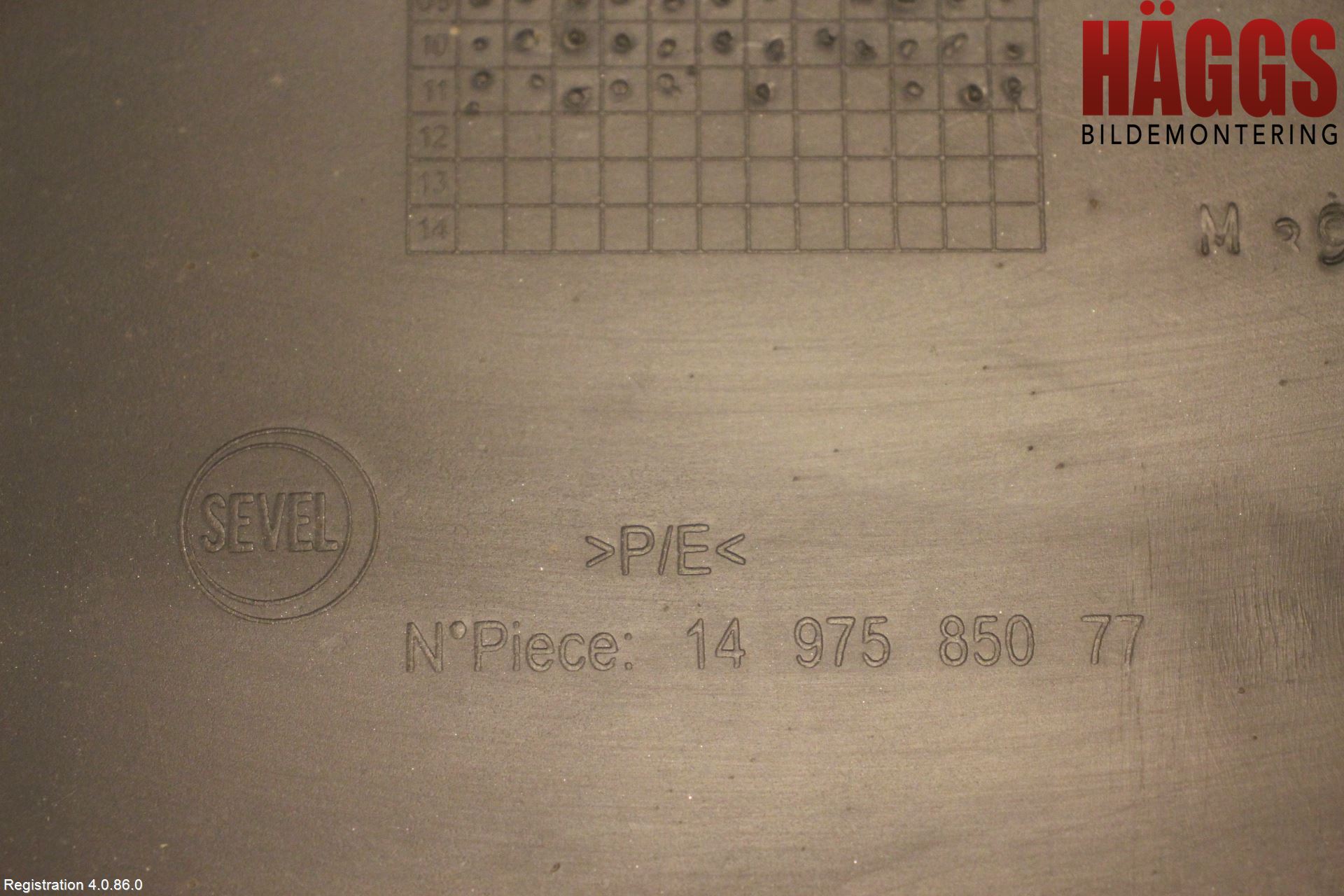 Fiat SCUDO 07-16 Stötfångarbeklädnad Fram