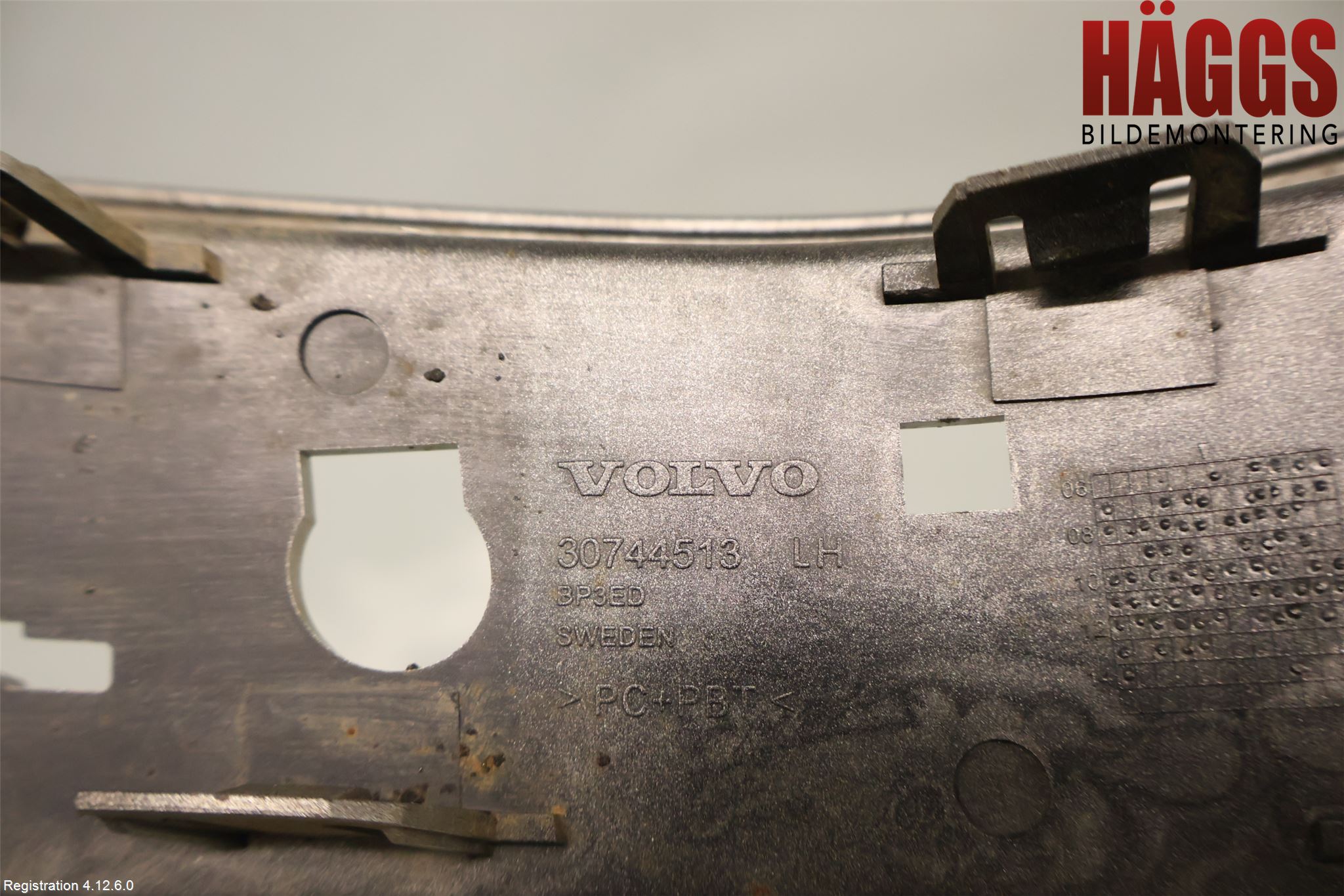 Volvo XC70 08-13 Dimljus/Reflex Bak