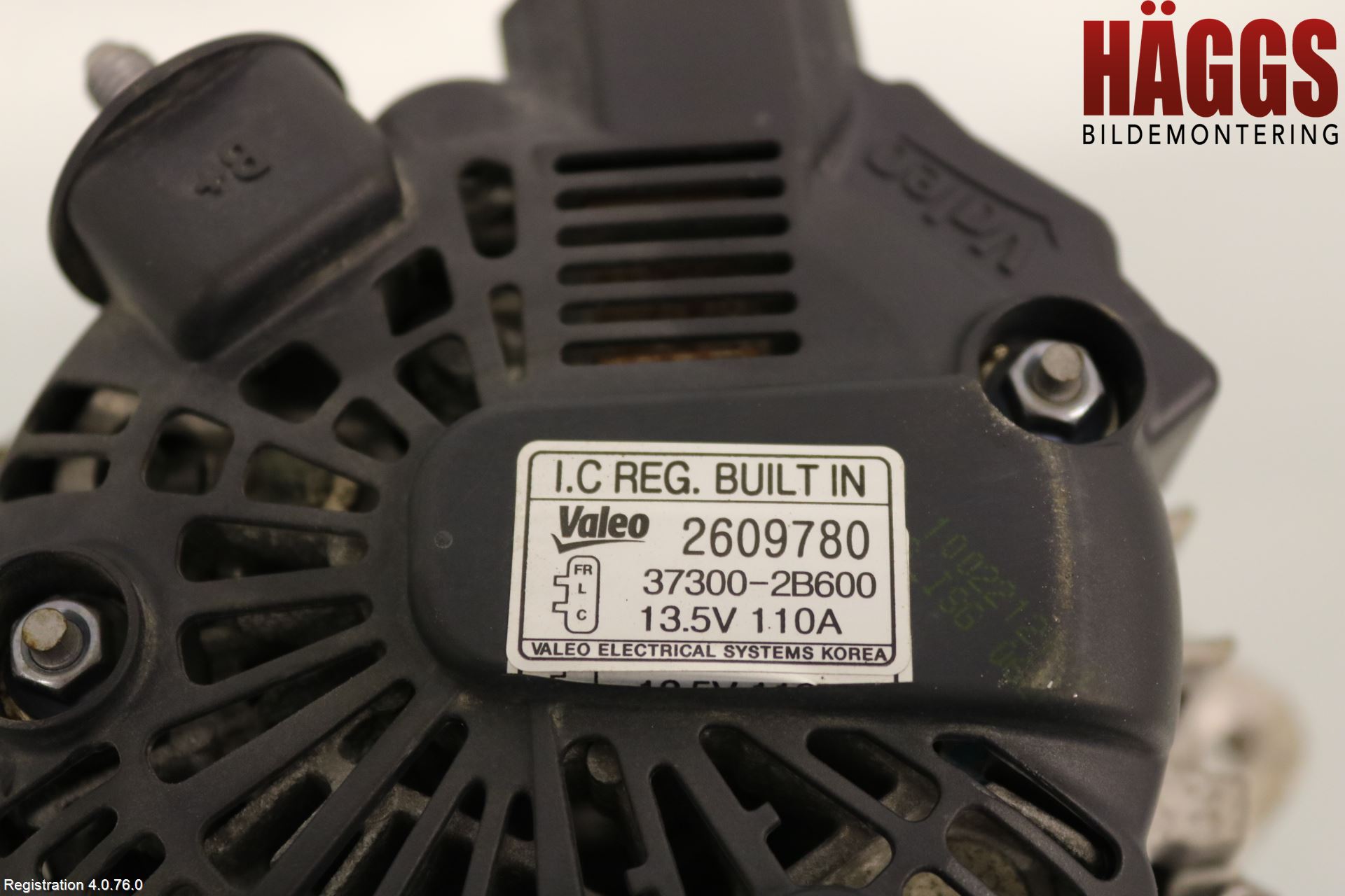 Kia VENGA 10-19 Generator