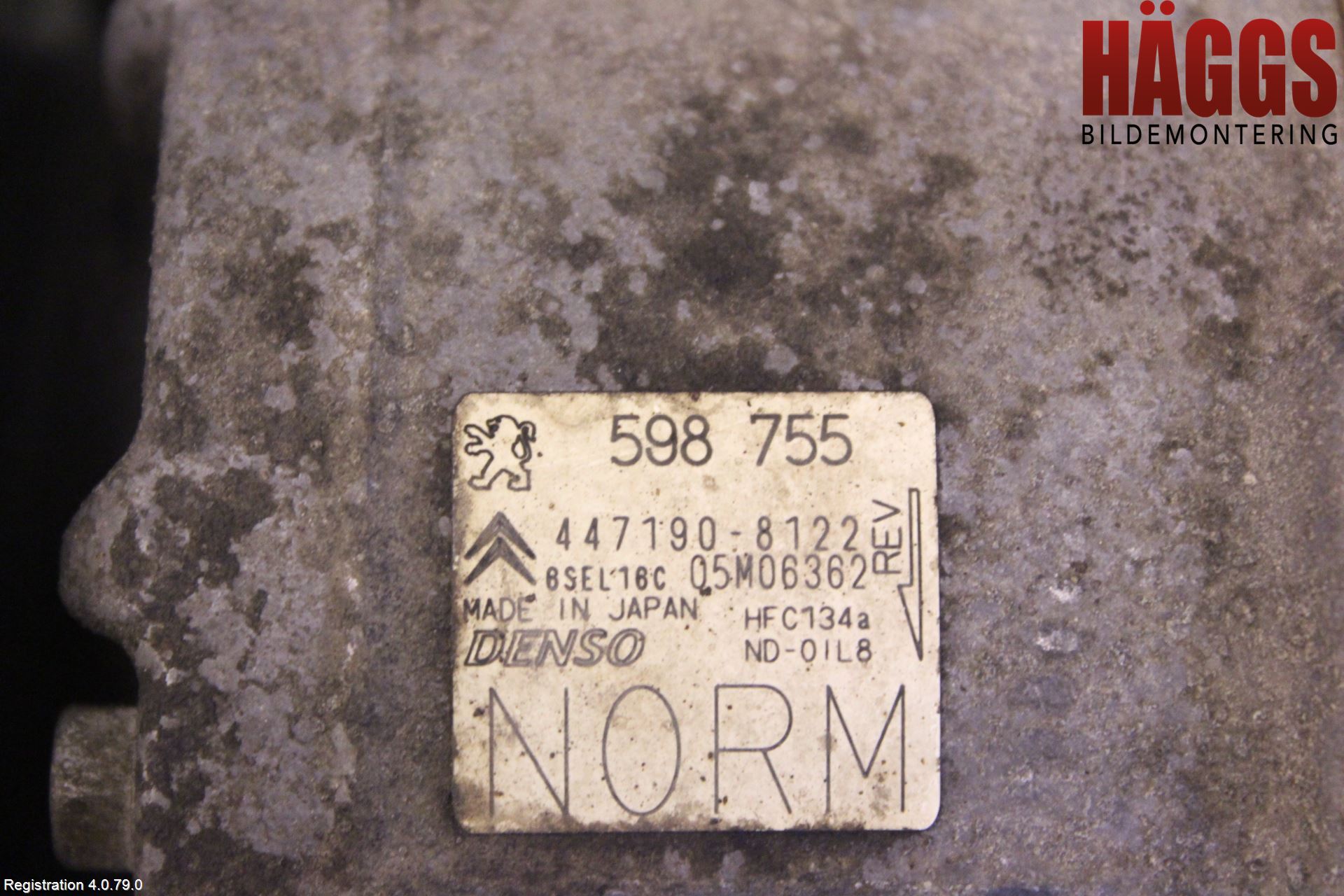 Peugeot 3008 09-16 Ac Kompressor