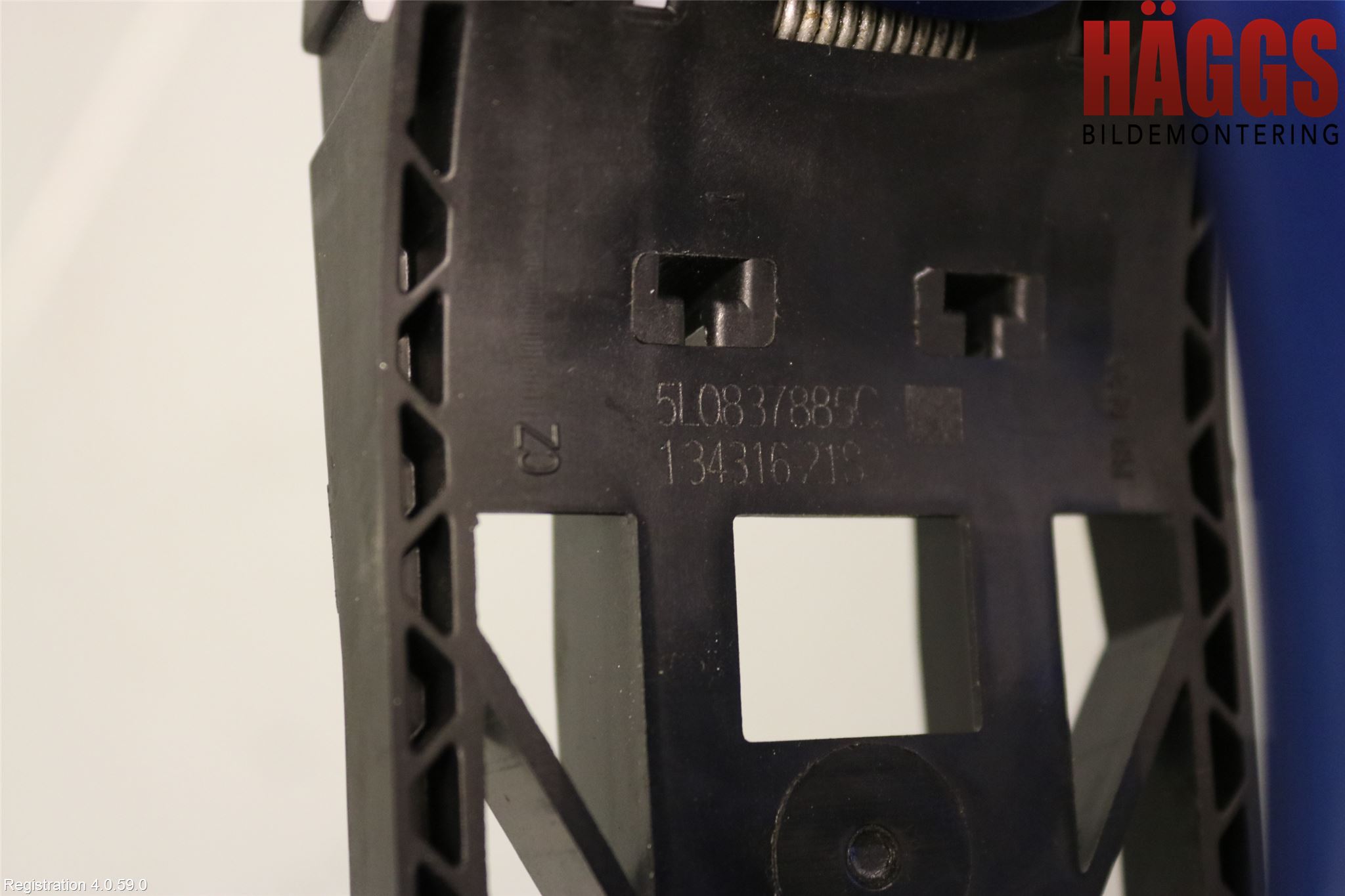 Skoda SUPERB 09-15 Dörrhandtag Yttre Vä