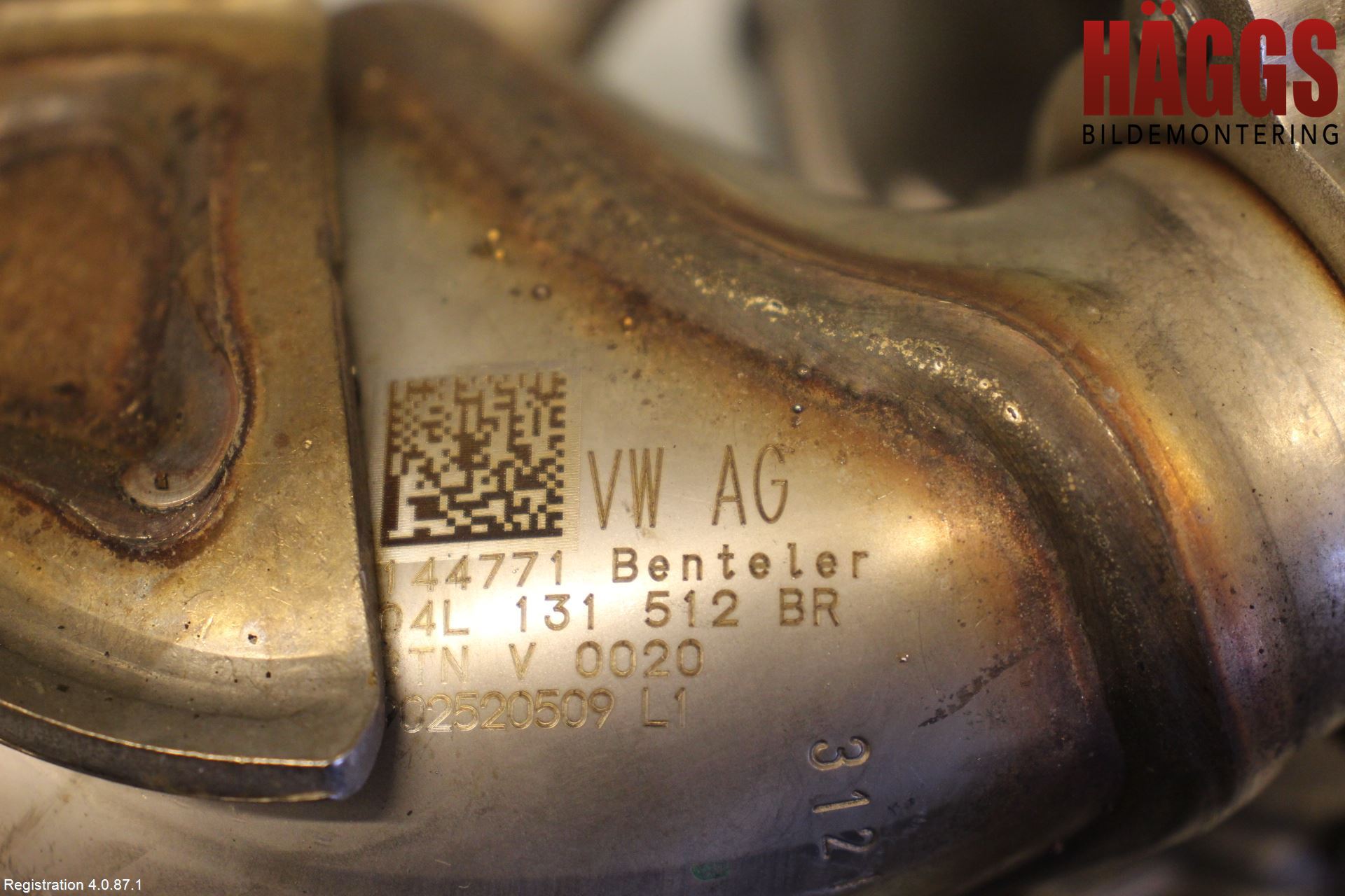 Volkswagen VW SHARAN 11- Avgaskylare