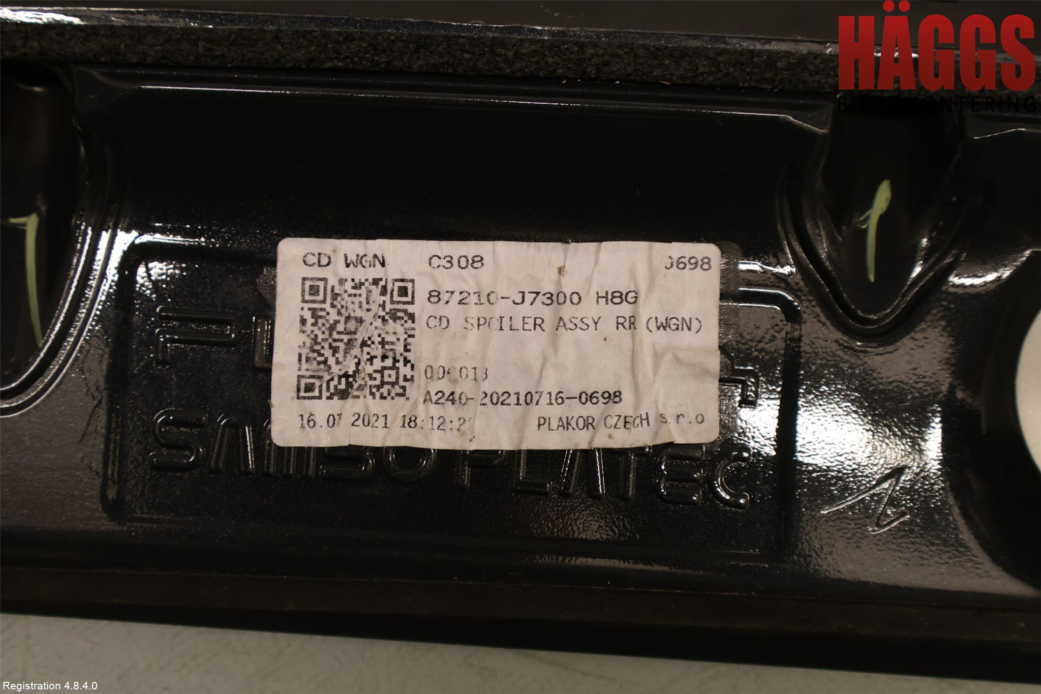 Kia CEED/CEED SW 19- Spoiler Baklucka