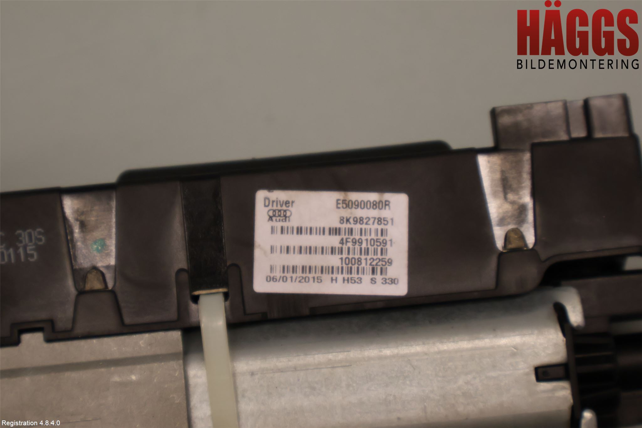 Audi A4 12-15 Bakluckeöppnare Automatisk