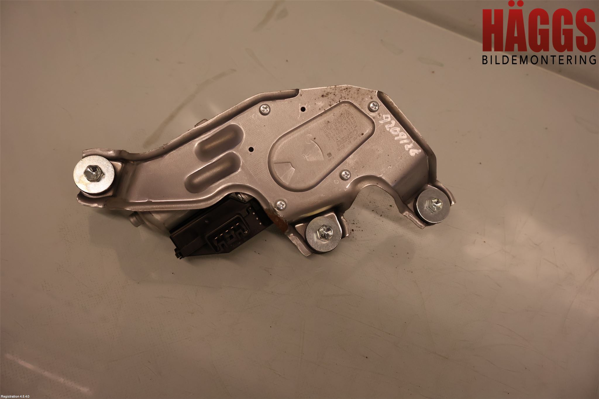 Toyota VERSO 09-18 Torkarmotor Baklucka