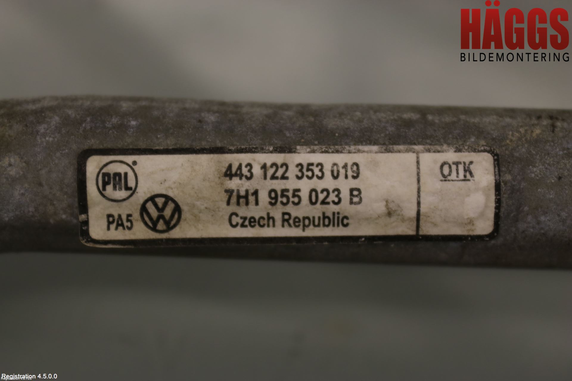 Volkswagen VW TRANSP/CARAVELLE (T5) 04-15 Torkarmekanism Vindruta