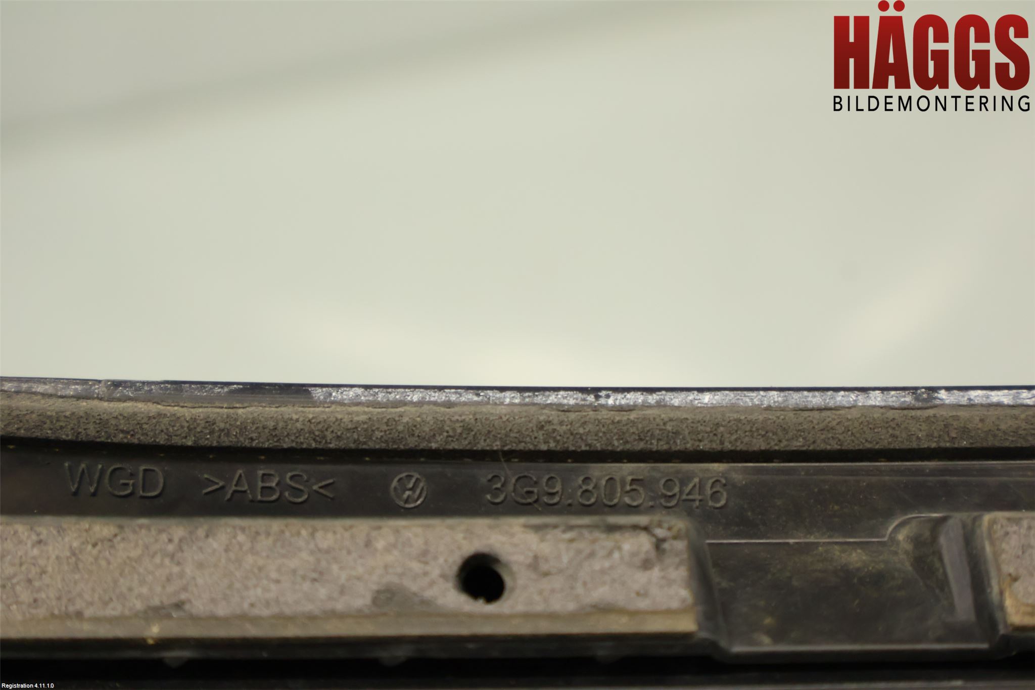 Volkswagen VW PASSAT 15-19 Spoiler Baklucka
