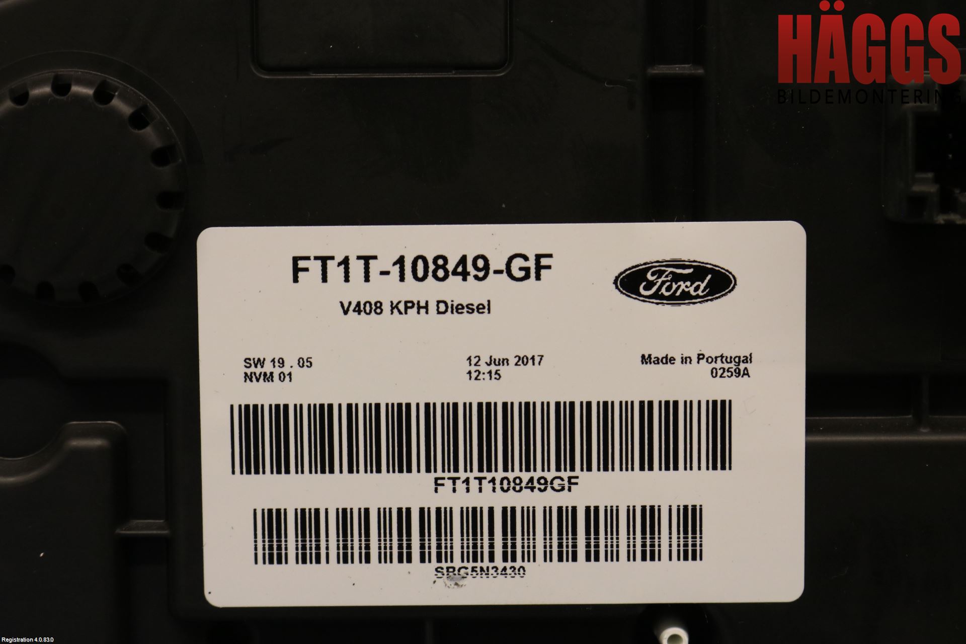 Ford TRANSIT/TOURNEO CONNECT 13-22 Instrument Komb
